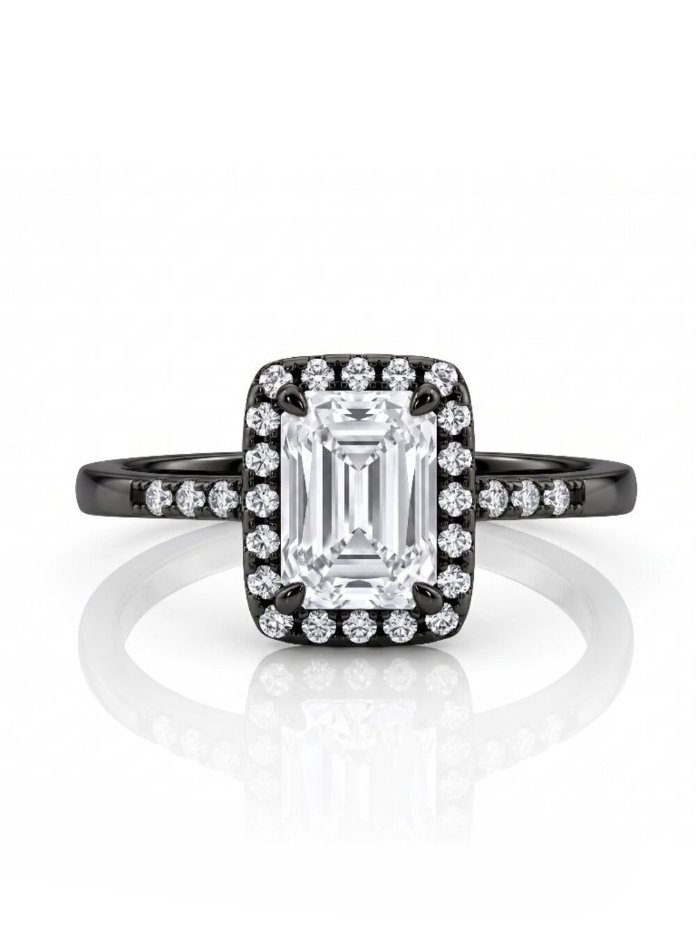 Black Gold ring, size 10, 925 Sterling Silver